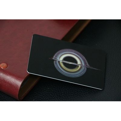 빛을 내는 RFID 차폐 카드 반대 절도 솔 밝은 NFC 차폐 카드