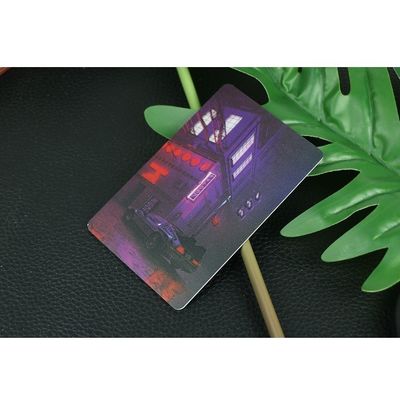 발광 기능과 F05 / F08 칩 블루투스 스마트 카드 신용 카드 128K 비트