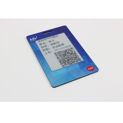 영상 스크린을 가진 Bluetooth 지불 비접촉식 RFID 카드 1.5mm