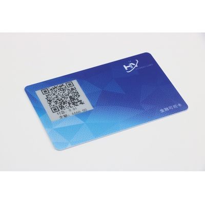 파란색 마법사 레이아웃 E 잉크 스마트 카드 ISO 7816 프로토콜(디지털 버튼 포함)