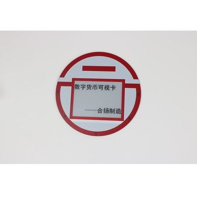 화면 빛과 ISO 7816 내장된 스마트 카드 규격 신용 카드