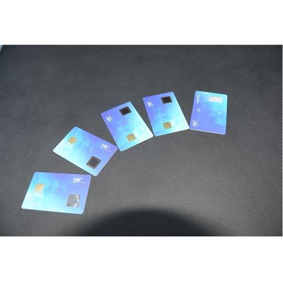 7816 임베디드 접촉 칩 카드 1.0mm 결제 금액 표시