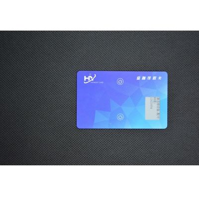 0.84mm 두꺼운 접촉 칩 카드 7816 IDEX 표준 은행 카드