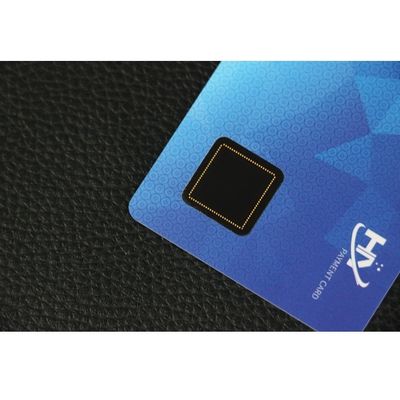 Contact 7816 칩 지문 스마트 카드 IDEX 양방향 인증