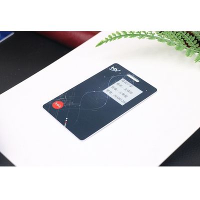정확한 인식 비접촉식 RFID 카드 저전력 수동 부팅 128K 비트