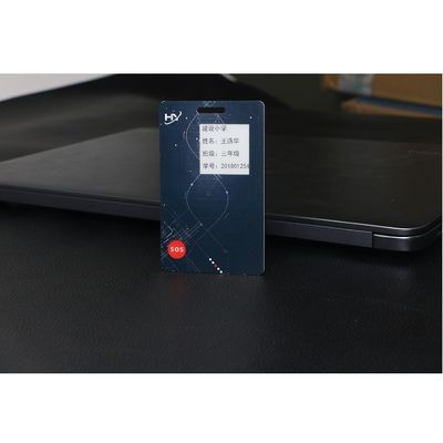 오프라인 결제를 위한 스크린 버튼 위의 ISO7816 블루투스 스마트 카드