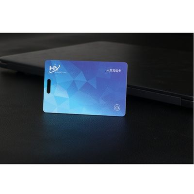 0.84mm 두께 BLE 비콘 ID 카드 활성 표준 은행 카드