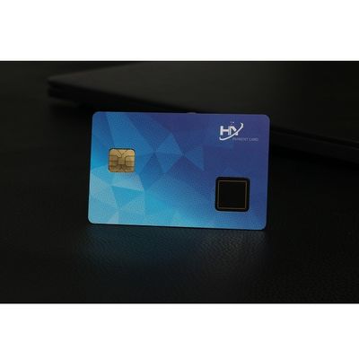 Contactness 지문 플라스틱 RFID 카드 128K 냉압 과정