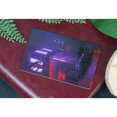기계설비 소프트웨어 인쇄할 수 있는 RFID 카드 0.76mm 간격 생체 인식 스마트 카드