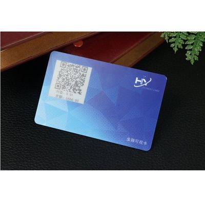 영상 스크린을 가진 Bluetooth 지불 비접촉식 RFID 카드 1.5mm