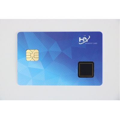 금융 보안을 위한 지문 rFID 및 nFC 차단 카드 3mm