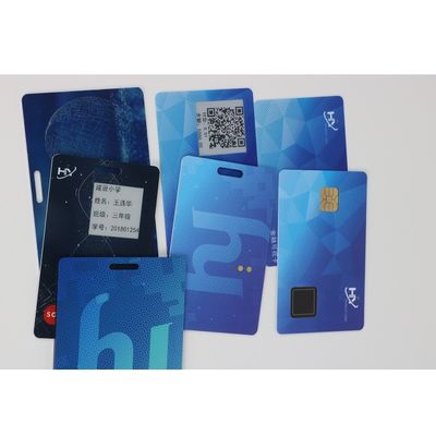 고주파 rfid 실드 카드 1.4mm 두께 7816 인터페이스