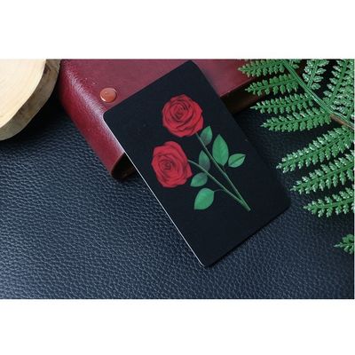 2.2 밀리미터 두께 RFID LED 카드 수평 플레이트 IP68 빛을 내 동적입니다