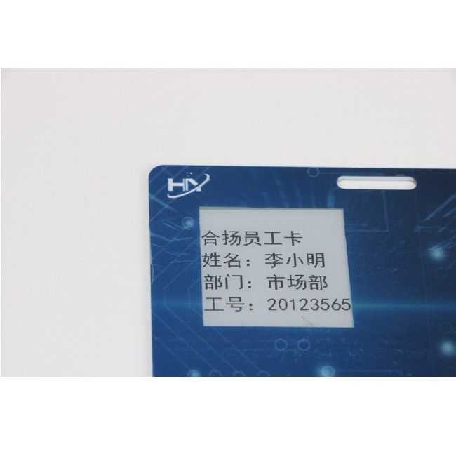 관례 1.02 인치 NFC E 잉크 스마트 카드 저전력 수동적인 시작 OEM ODM