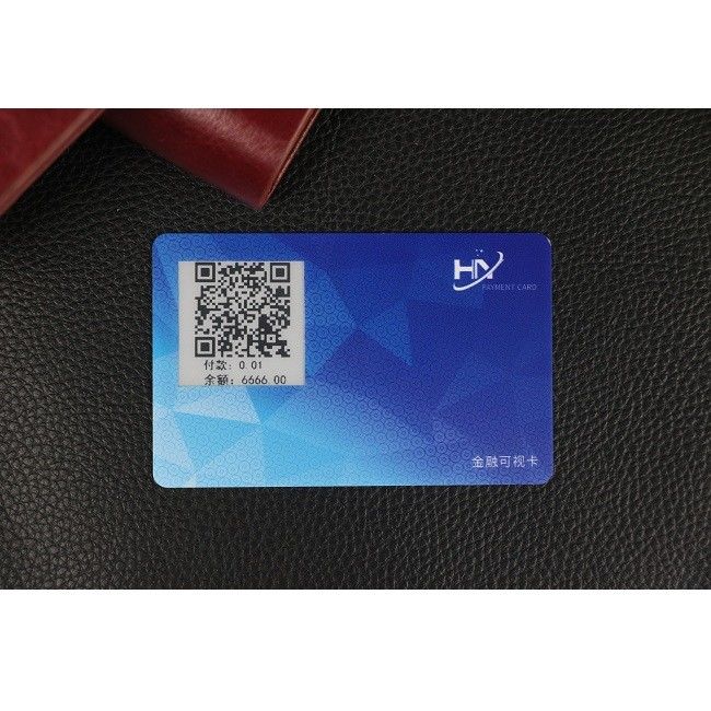 1.54 인치 잉크 스크린 BLE 비콘 ID 카드 FPC 지문 블루투스 스마트 카드